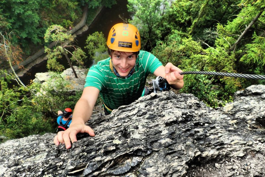 V Semilech vznikla jedna z prvních českých ferat - Vodní brána.