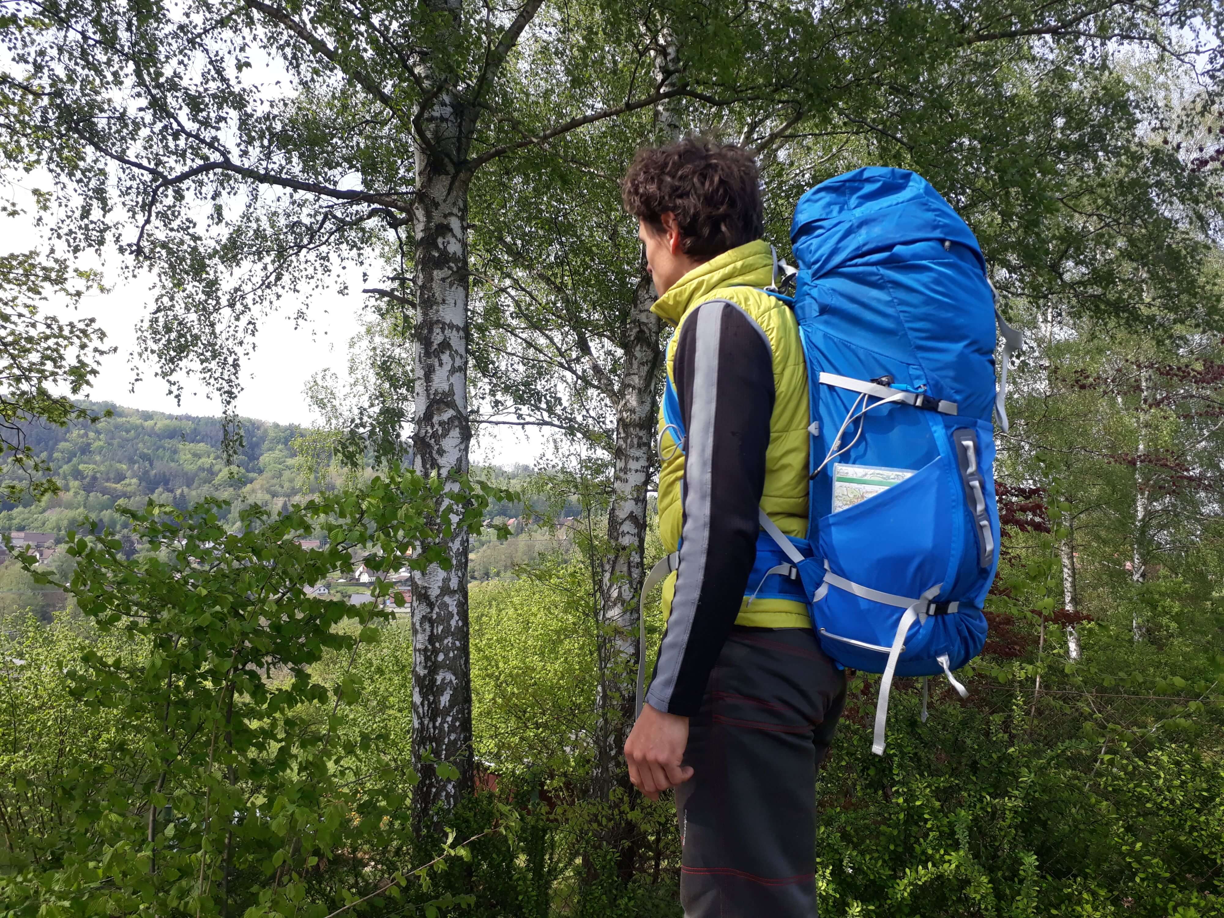 Celkový pohled na batoh HIGHLANDER Vorlich 40 L.