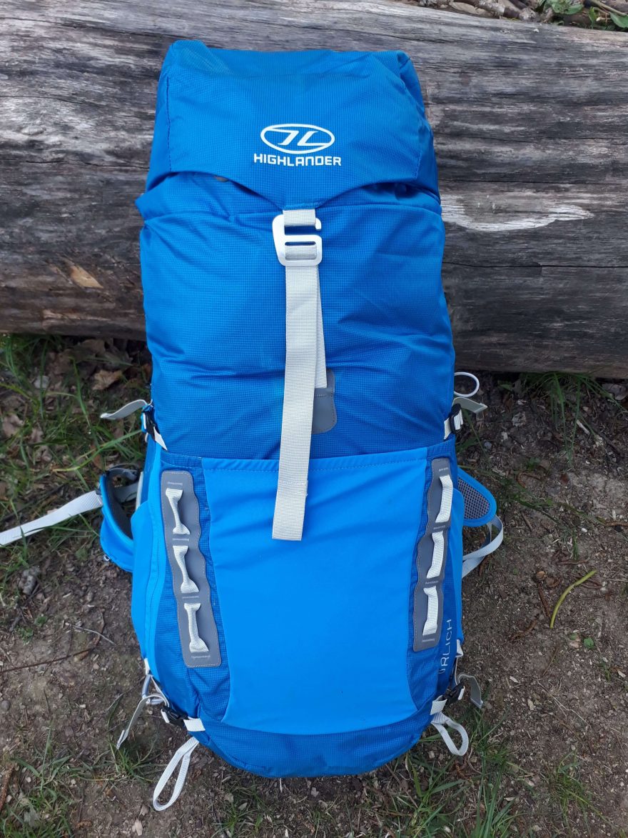 Kompaktní tvar ... strečové kapsy ... přídavná potka ...poctivá hlavní spona - HIGHLANDER Vorlich 40 L.