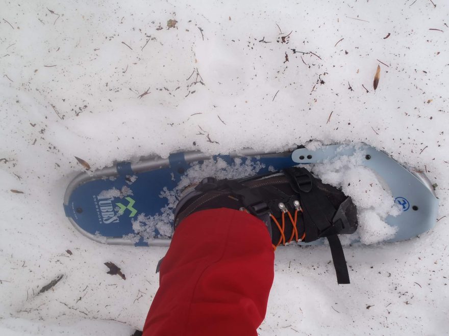 Chůze na sněžnicích - Aku Trekker Pro.