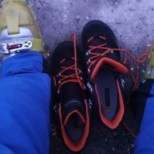 Z lyžáků do Aku Trekker Pro - úleva pro nohy.