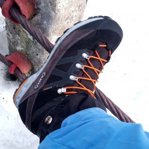 Zimní testování v Krkonoších - Aku Trekker Pro.