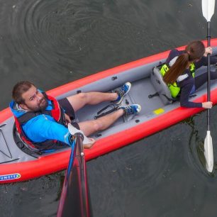 Plavba v Thaye ptačím pohledem