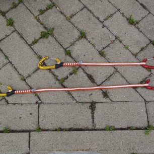 Expresky Climbing Technology Fly-Weight Evo Long Set se nabízí ve dvou délkách - 35 a 55 cm.