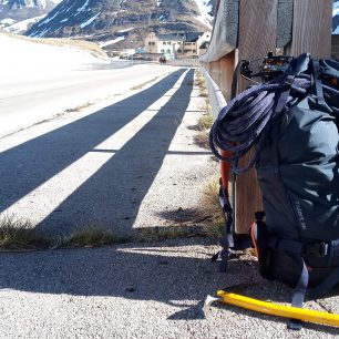 Návrat z túry na chatu Glockner Haus - Osprey Mutant 38.