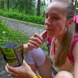 Beef jerky v Beskydech