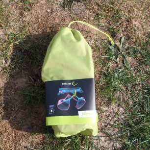 Balení a obal na dámský sedák Edelrid Jayne III.