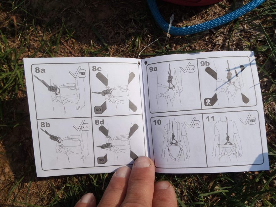 Další stránky návodu k použití Edelrid Jayne III.