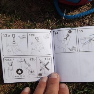 Další stránky návodu k použití Edelrid Jayne III.