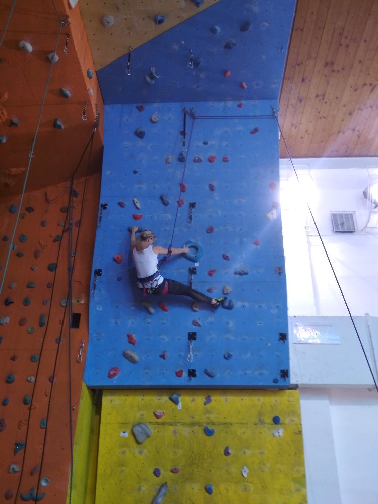 Lezečky Red Chili Voltage dobře drží na chytu, i když se ho spíše jen dotýkáte.