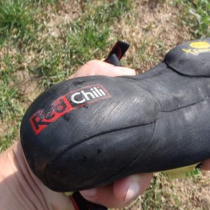 Zesílená pata na dobré patování - Red Chili Voltage.