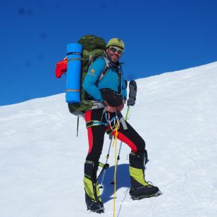 Radek Jaroš zvolil karimatky Yate na svou expedici na Mt. Vinson (4892 m), nejvyšší horu Antarktidy.