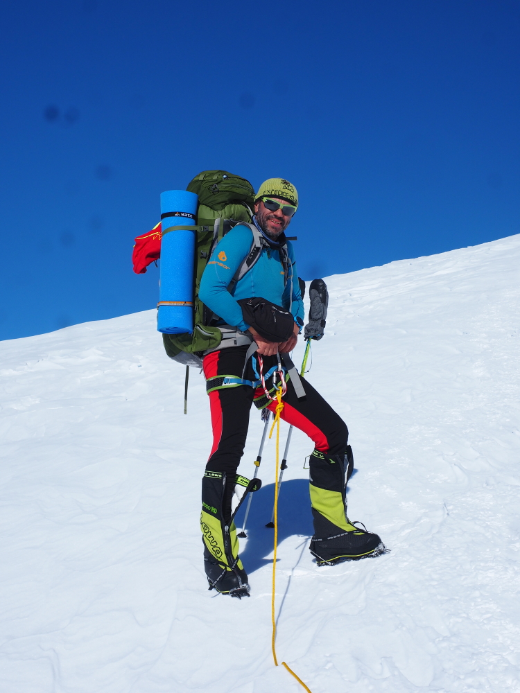 Radek Jaroš zvolil karimatky Yate na svou expedici na Mt. Vinson (4892 m), nejvyšší horu Antarktidy.