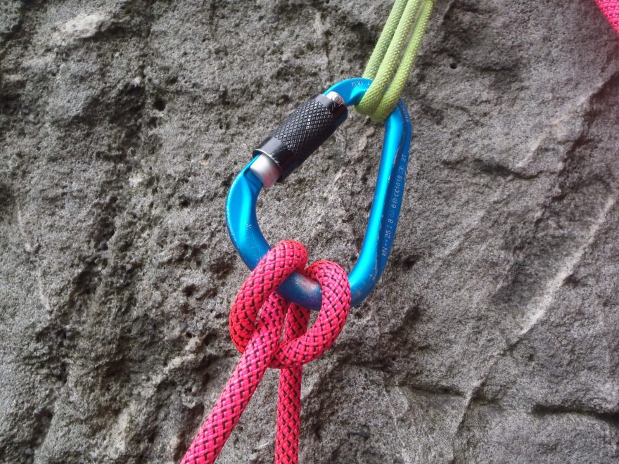 Uzlování s  lanem Tendon MASTER 9.0 TEFIX® je skvělé.