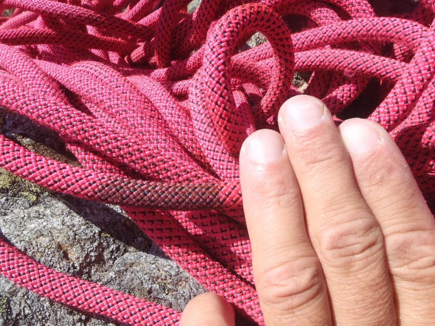 Značení poloviny na laně Tendon MASTER 9.0 TEFIX®.