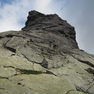 Parádní skála na Ošarpancích