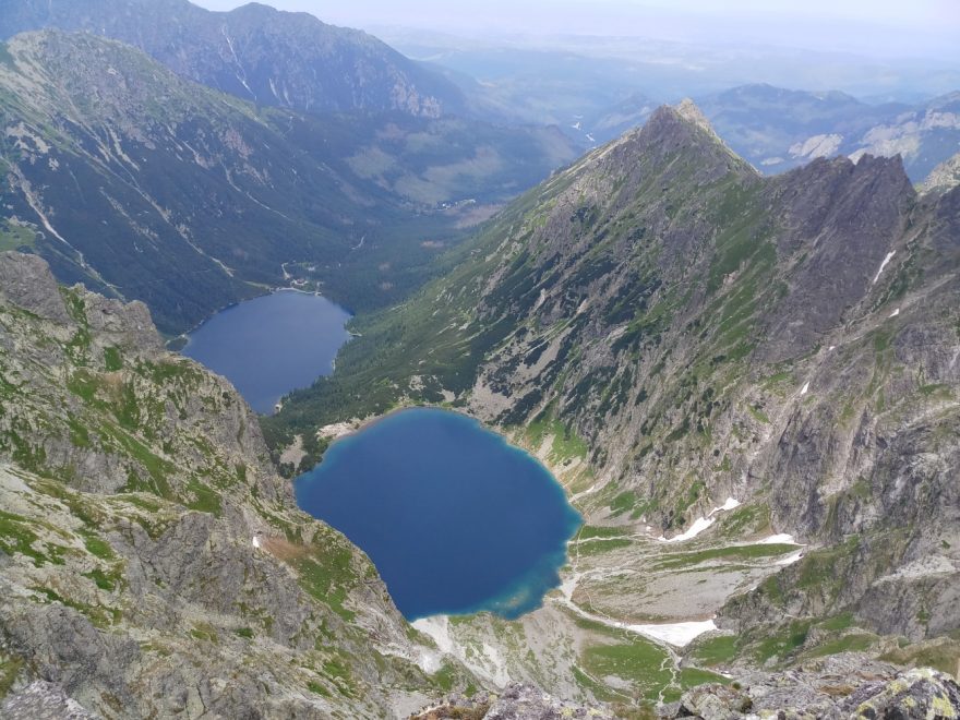 Pohled do Polska k Mořskému oku