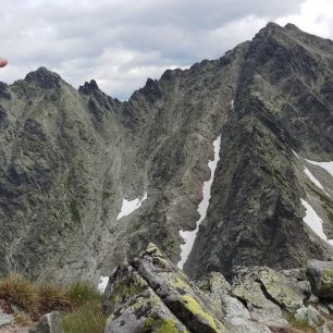 Výhled na Rysy, Vysoké Tatry, Slovensko.