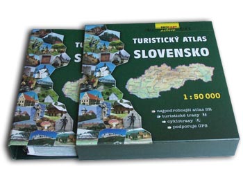 Turistický atlas Slovensko od Shocartu Turistický atlas Slovensko (SHOCart)