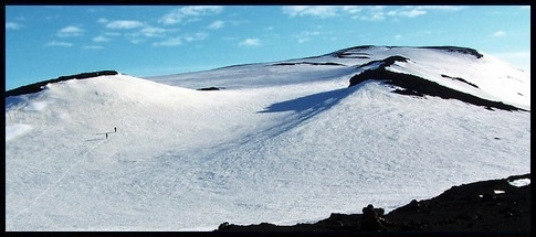 Sopka Hekla (1491 m) - Brána do pekel