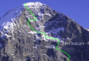 Běh severní stěnou Eigeru