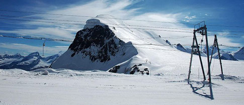 Lyžařské terény Švýcarska