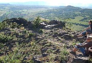 Bořeň, spící lev na severu