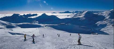Gerlitzen v Korutanech: lyžování na jihu Rakouska