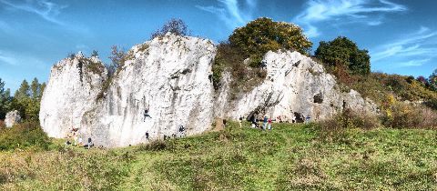 Okolí Rudického propadání, lezení kousek od Brna