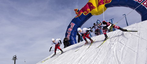 Redbull Nordix v Deštném v Orlických horách