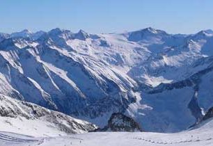 Hintertux - ledová koruna Zillertalu