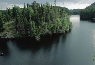 S kajakem na Velká jezera v Kanadě, jede se dál