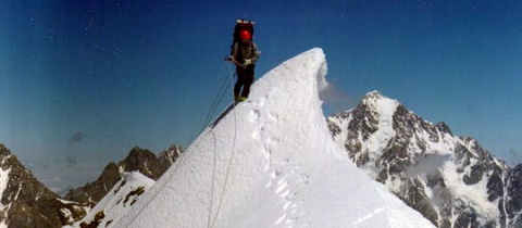 Jak (ne)postupovat na sněhovém hřebeni + VIDEO