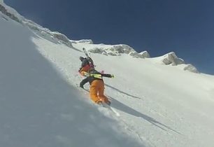 Extrémní lyžovačka ve Slovinsku + VIDEO