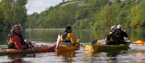 Na seakajaku z Prahy do Mělníka!