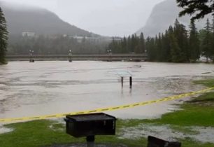 V Kanadě byly také záplavy, dopad to mělo i na místní lezení