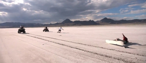 Salt boarding &#8211; zrodil se nový sport? + VIDEO