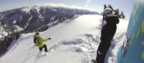 Heli snowboarding s jednou ledvinou a profesionálem! + VIDEO