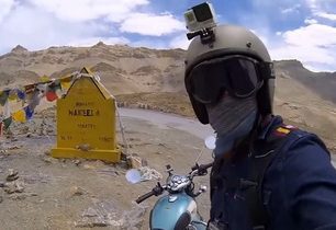 Na motorkách po nejvyšší silnici světa + VIDEO