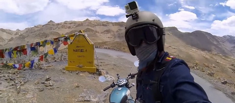 Na motorkách po nejvyšší silnici světa + VIDEO