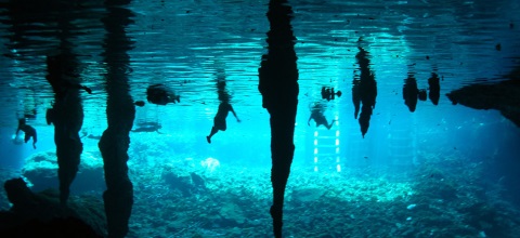 S Lubošem Lněničkou o jeskynním potápění v Česku i Mexiku