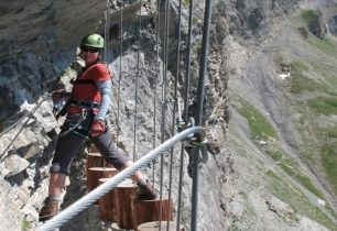 Gemmi-Daubenhorn – nejdelší zajištěná cesta ve Švýcarsku