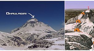 V základním táboře pod Dhaulagiri (8167 m) zahynuli v lavině Ján Matlák a Vladimír Švancár 