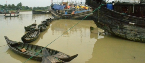 Léto v zatopeném Bangladéši