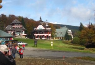 Vyhlídkový altán Cyrilka na Pustevnách