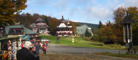 Vyhlídkový altán Cyrilka na Pustevnách