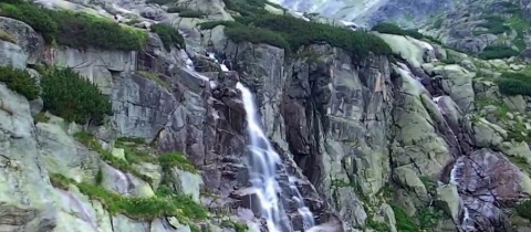 Vodopád Skok ve Vysokých Tatrách