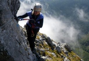 V rakouském Raxu můžete "turističit", lézt a taky ferratovat!