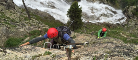 La Resgia – ferata za obcí Pontresina