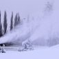 Na dostihovém závodišti v Chuchli se zasněžuje. Bude se tu opět lyžovat?